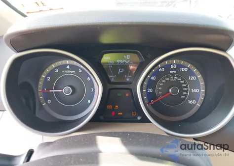 2012 Hyundai Elantra Gls (Ulsan Plant) from USA, damaged, VIN KMHDH4AE4CU312973